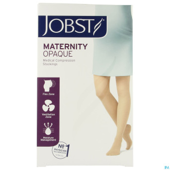 Jobst maternity opaque 15-20 at caramel l
