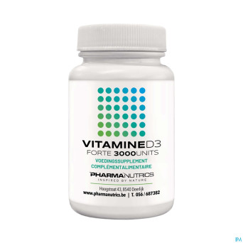 Vit d3 forte 3000iu caps 120    pharmanutrics