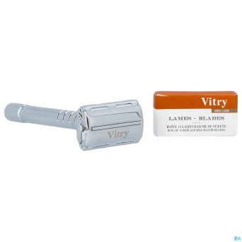 Vitry rasoir surete papillon +10 lames