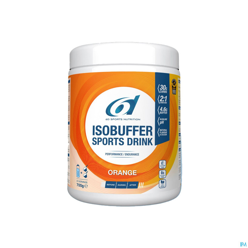 6d isobuffer sports drink orange    700g