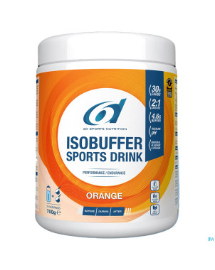 6d isobuffer sports drink orange    700g
