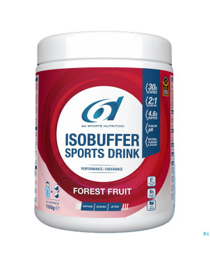 6d isobuffer sports drink  forest fruit 700g