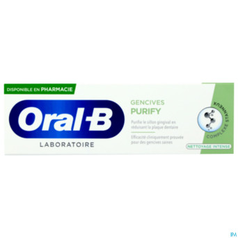 Oral-b lab purify nettoyage intense 75ml