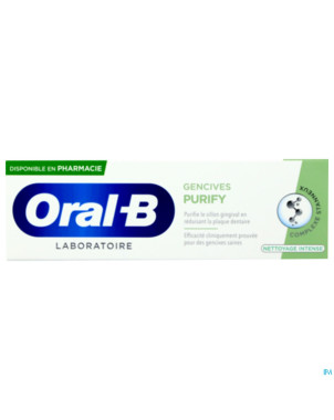 Oral-b lab purify nettoyage intense 75ml