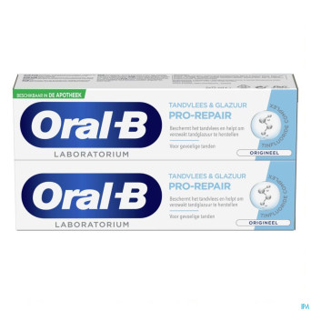 Oral-b lab pro-repair original 2x75ml