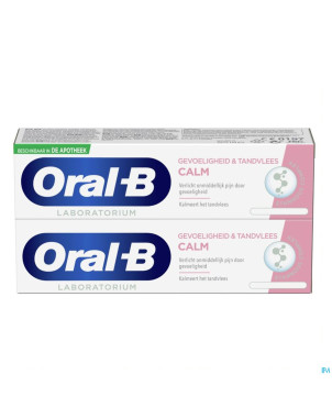 Oral-b lab sen&gum calm original 2x75ml