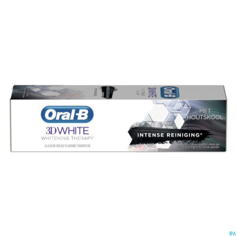 Oral-b 3d white whitening therapy charbon 75ml