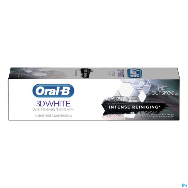 Oral-b 3d white whitening therapy charbon 75ml