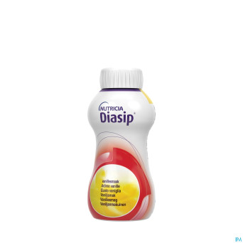 Diasip vanille bouteille 4x200ml nf