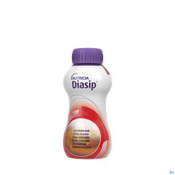 Diasip chocolat bouteille 4x200ml nf