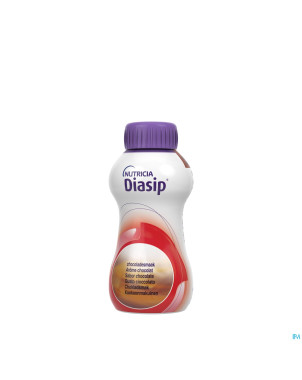 Diasip chocolat bouteille 4x200ml nf