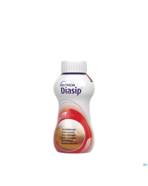 Diasip chocolat bouteille 4x200ml nf