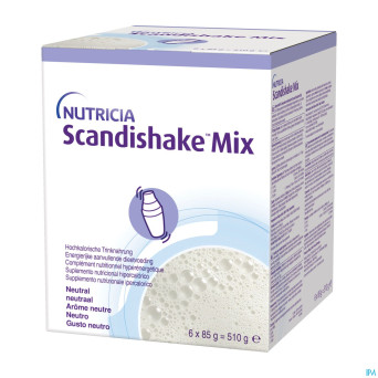 Scandishake mix neutre    sach 6x85g nf