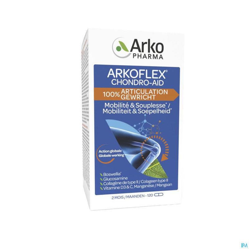 Arkoflex chondro-aid 100% articulation    caps 120