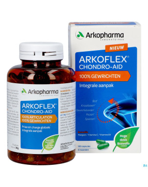 Arkoflex chondro-aid 100% articulation    caps 120