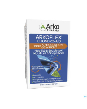 Arkoflex chondro-aid 100% articulations   caps  60
