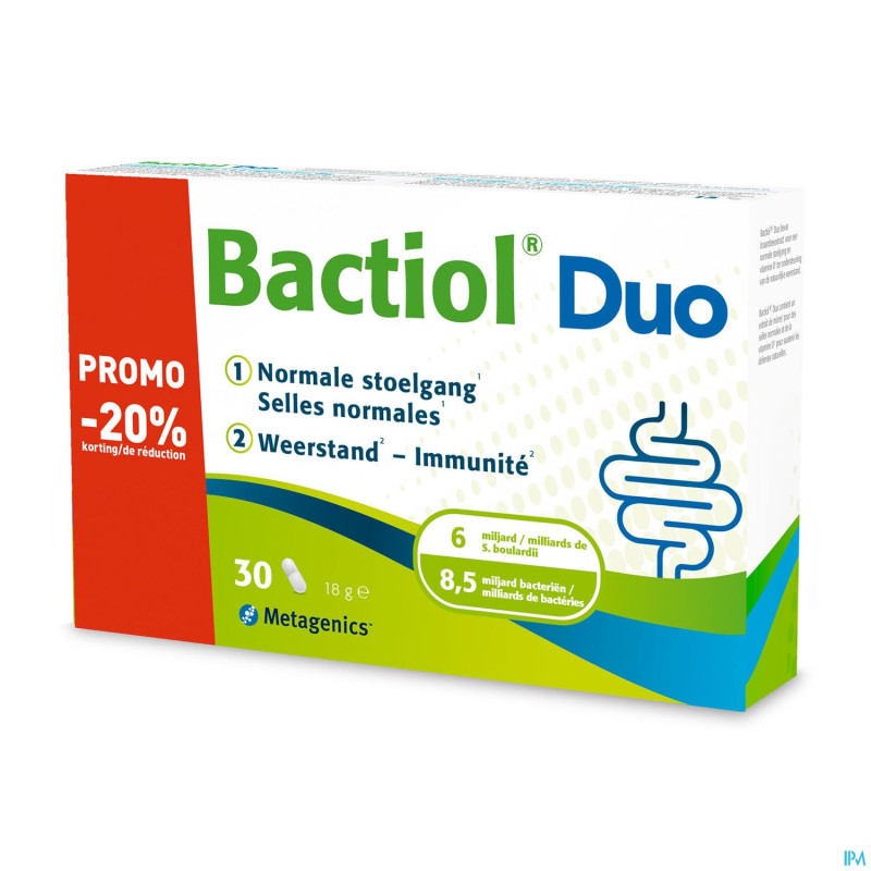 Bactiol duo caps 30    promo -20%