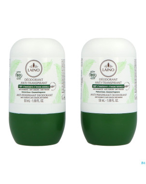 Laino deodorant duo coco roll on 2x50ml