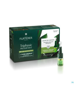 Furterer triphasic progres. trait. a/chute 8x5,5ml