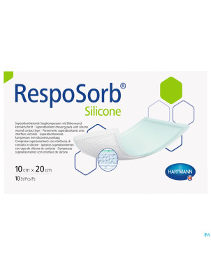Resposorb silicone 10x20cm 10    6850422