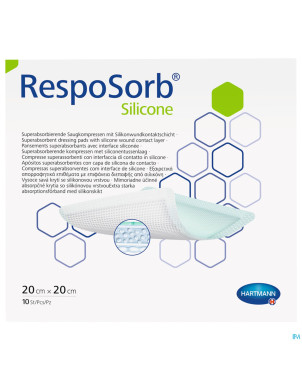 Resposorbs silicone 20x20cm 10 6850432