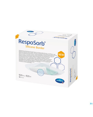 Resposorb silicone border 12,5x12,5cm 10 4130021