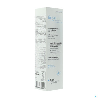 Tinge acne spot correcteur    tube 20ml