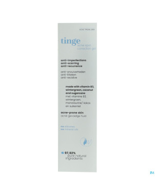 Tinge acne spot correcteur    tube 20ml