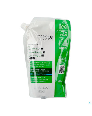 Vichy dercos sh trait.a/pell chev.mix refill 500ml
