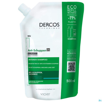 Vichy dercos sh trait.a/pell chev.mix refill 500ml