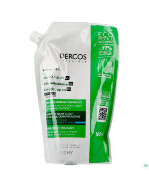 Vichy dercos sh trait.a/pell chev.mix refill 500ml