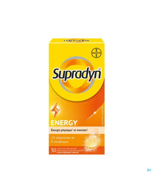 Supradyn energy comp efferv. 30  nf rempl.3150257