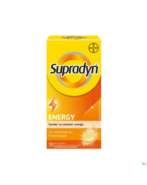 Supradyn energy comp efferv. 30  nf rempl.3150257