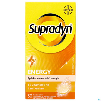 Supradyn energy comp efferv. 30  nf rempl.3150257