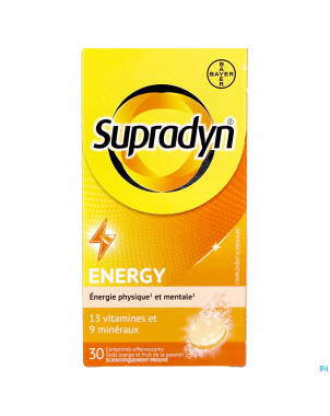 Supradyn energy comp efferv. 30  nf rempl.3150257