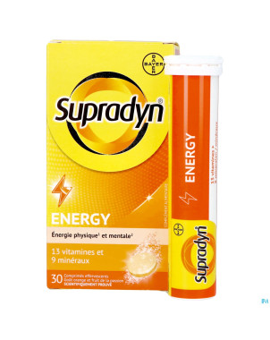 Supradyn energy comp efferv. 30  nf rempl.3150257