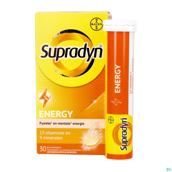 Supradyn energy comp efferv. 30  nf rempl.3150257