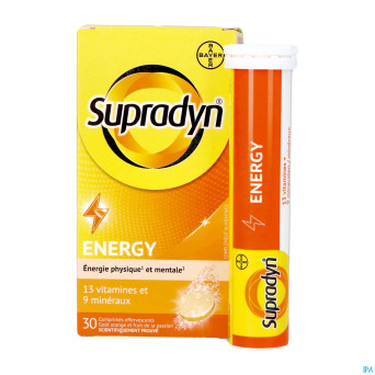 Supradyn energy comp efferv. 30  nf rempl.3150257
