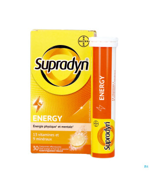 Supradyn energy comp efferv. 30  nf rempl.3150257