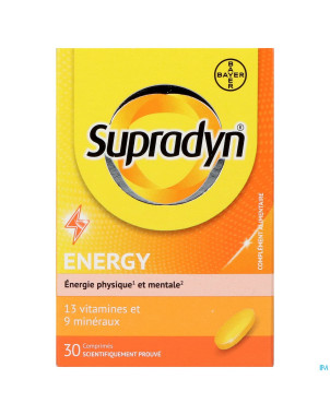 Supradyn energy    comp 30 nf rempl.3150265