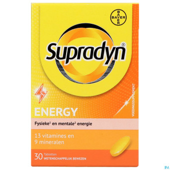 Supradyn energy    comp 30 nf rempl.3150265