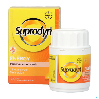 Supradyn energy    comp 30 nf rempl.3150265