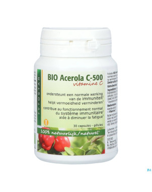 Fytostar acerola bio c-500  caps 30