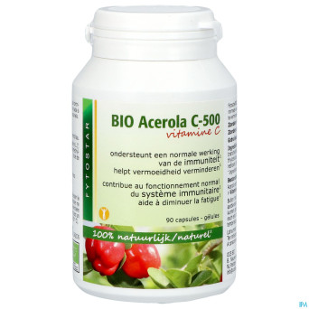 Fytostar acerola bio c-500  caps 90