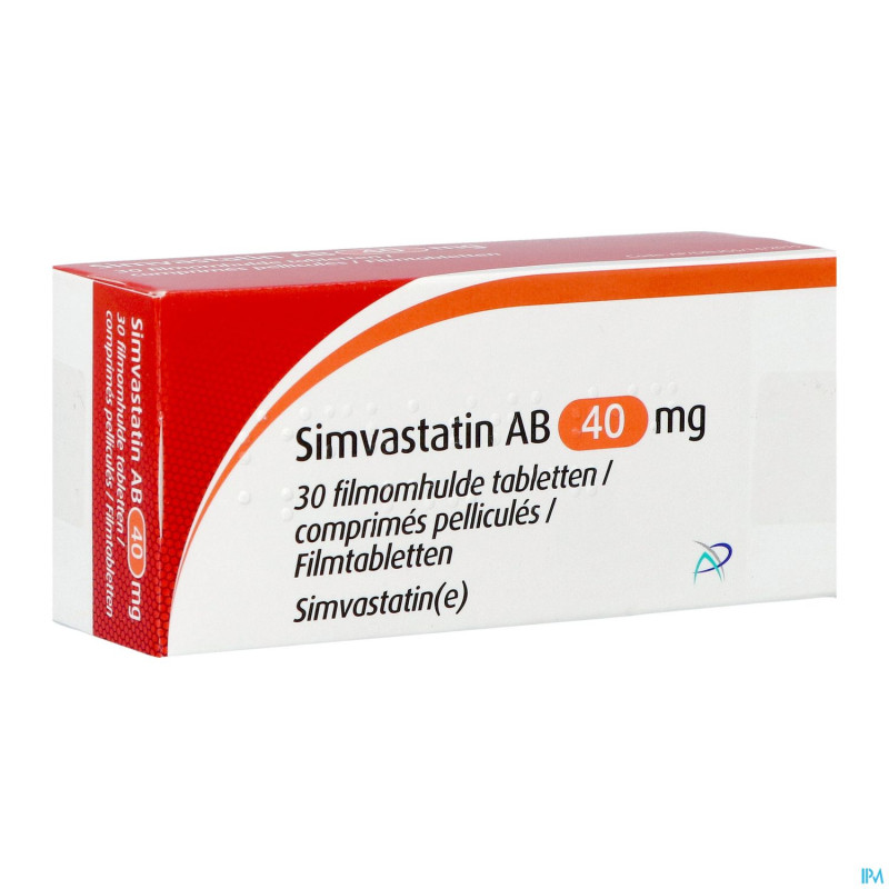Simvastatin ab 40mg comp pell  30