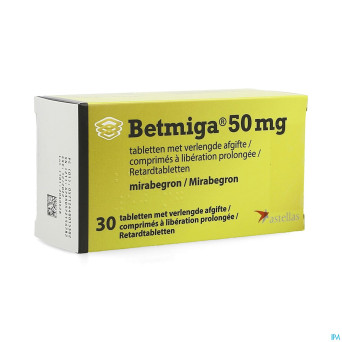 Betmiga abacus 50mg liberation prolongee comp 30