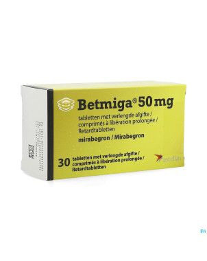 Betmiga abacus 50mg liberation prolongee comp 30