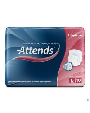 Attends adjustables 10 large 21