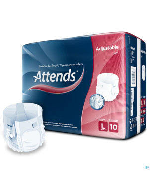 Attends adjustables 10 large 21