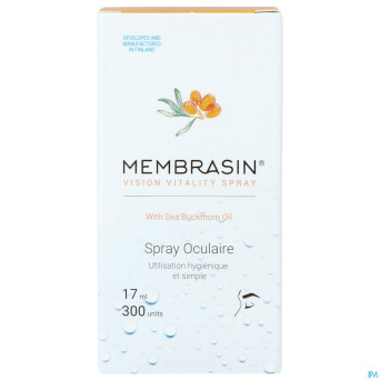 Membrasin vision vitality spray oculaire    17ml